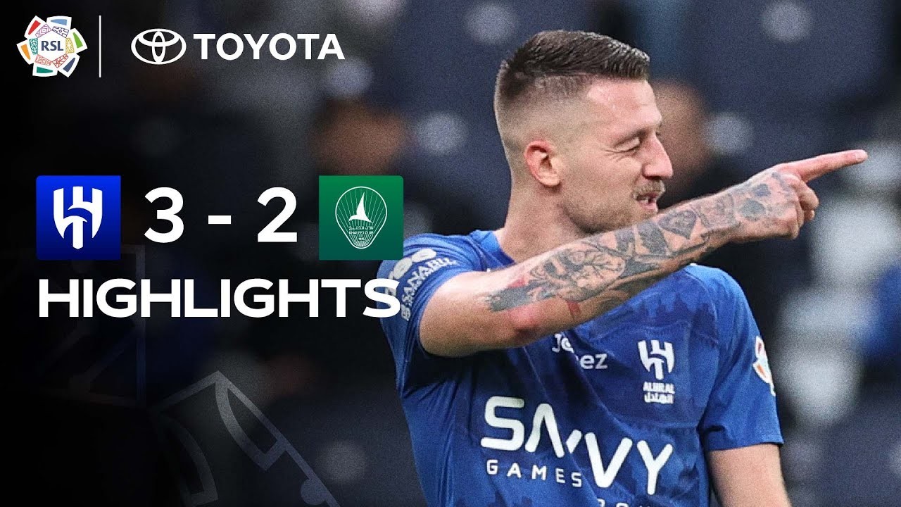 #ไฮไลท์ฟุตบอล [ อัล ฮิลาล 3 - 2 อัล คาลีจ ] ซาอุดีอาระเบีย โปรเฟสชั่นแนล ลีก 2025/27.12.68