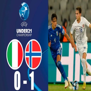 #ไฮไลท์ฟุตบอล [ อิตาลี(ยู21) 0 - 1 นอร์เวย์(ยู21) ] ชิงแชมป์แห่งชาติยุโรป รุ่นอายุไม่เกิน 21ปี