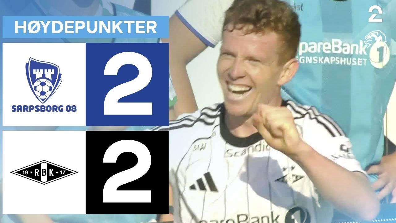 #ไฮไลท์ฟุตบอล [ ชาร์ปบอร์ก 2 - 2 โรเซนบอร์ก ] นอร์เวย์ ทิปเปลีเก้น 2025/19.7.68