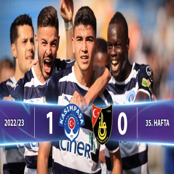 #ไฮไลท์ฟุตบอล [ คาซิมปาซ่า 1 - 0 อิสตันบูลสปอร์ ] ตุรกี ซุปเปอร์ลีก 2022/23
