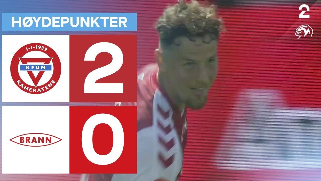 #ไฮไลท์ฟุตบอล [ เคเอฟยูเอ็ม ออสโล 2 - 0 เอสเค บรานน์ ] นอร์เวย์ ทิปเปลีเก้น 2025/20.7.68