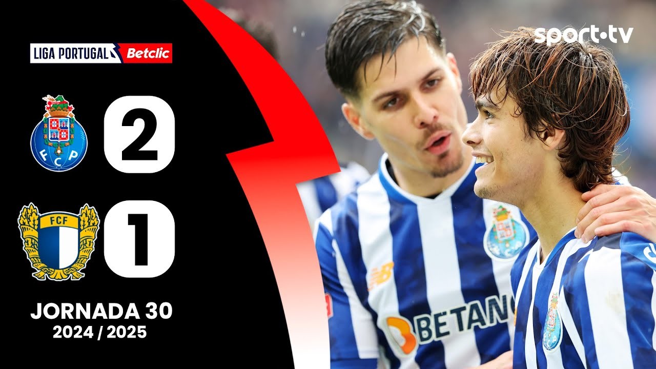 #ไฮไลท์ฟุตบอล [ เอฟซี ปอร์โต้ 2 - 1 ฟามาลิเคา ] ลีกา ซาเกรส โปรตุเกส 2025/19.4.68