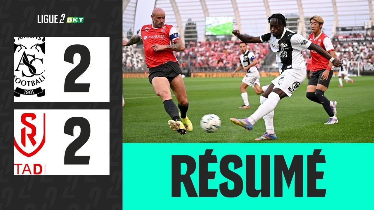 #ไฮไลท์ฟุตบอล [ อาเมียงส์ 2 - 2 แร็งส์ ] ลีกเดอซ์ ฝรั่งเศส 2025/12.8.68