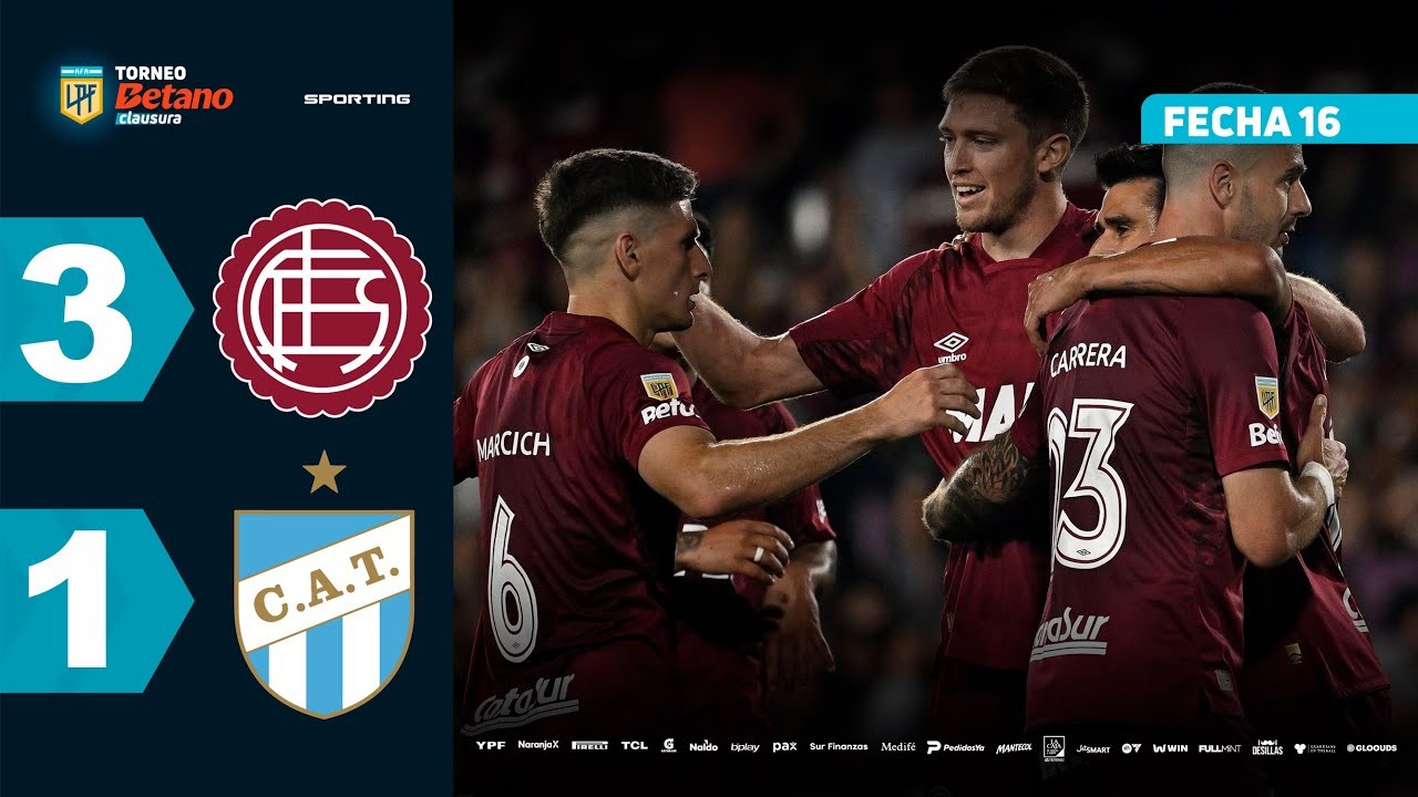#ไฮไลท์ฟุตบอล [ ลานุส 3 - 1 แอตเลติโก้ ทูคูแมน ] อาร์เจนติน่า พรีเมียร์ ดิวิชั่น 2025/15.11.68