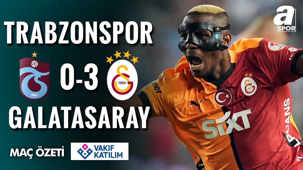 #ไฮไลท์ฟุตบอล [ แทร็บซอนสปอร์ 0 - 3 กาลาตาซาราย ] ตุรกี คัพ (รอบชิงชนะเลิศ) 2025/15.5.68