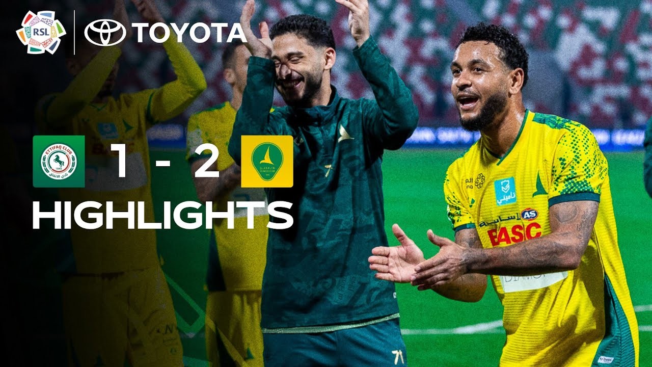 #ไฮไลท์ฟุตบอล [ อัล อิตติฟาค 1 - 2 อัล คาลีจ ] ซาอุดีอาระเบีย โปรเฟสชั่นแนล ลีก 2025/13.1.69