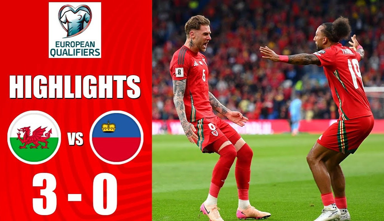 #ไฮไลท์ฟุตบอล [ เวลส์ 3 - 0 ลิกเตนสไตน์ ] ฟุตบอลโลก รอบคัดเลือก โซนยุโรป 2025/7.6.68