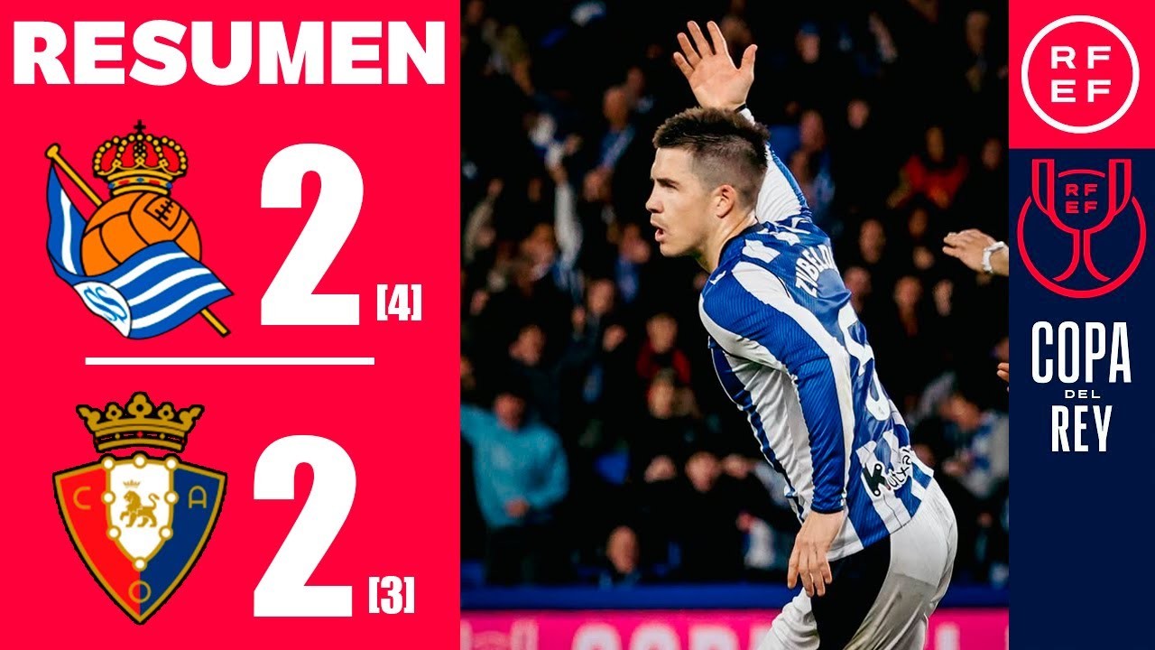 #ไฮไลท์ฟุตบอล [ เรอัล โซเซียดาด 2 - 2 โอซาซูน่า ] โคปา เดล เรย์ สเปน 2025/14.1.69