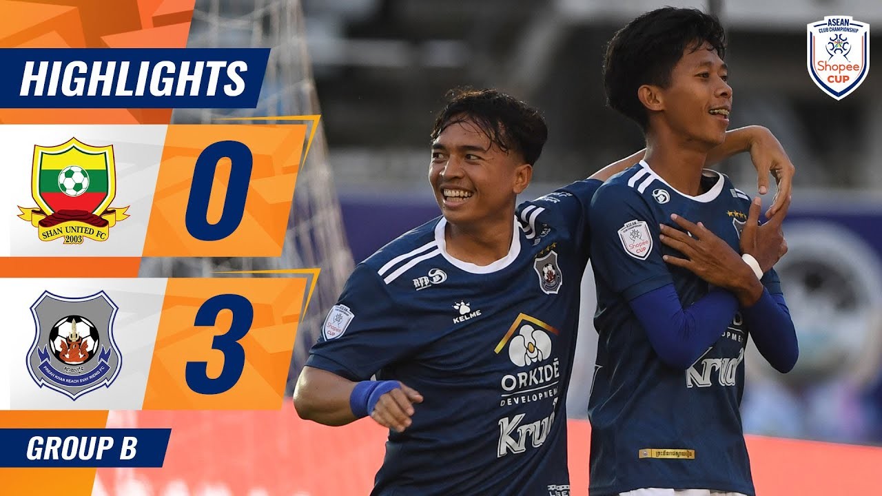 #ไฮไลท์ฟุตบอล [ ชาน ยูไนเต็ด 0 - 3 สะเวย์ เรียง เอฟซี ] ชิงแชมป์สโมสรอาเซียน ช็อปปี้ คัพ 2025/22.8.68