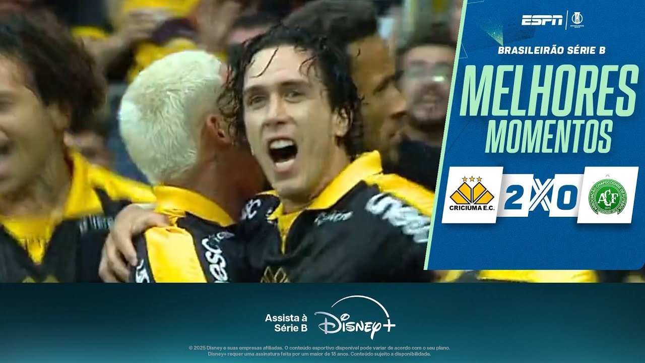 #ไฮไลท์ฟุตบอล [ คริคูม่า 2 - 0 ชาเปโคเอนเซ่ ] บราซิล ซีรี่ย์บี 2025/8.9.68