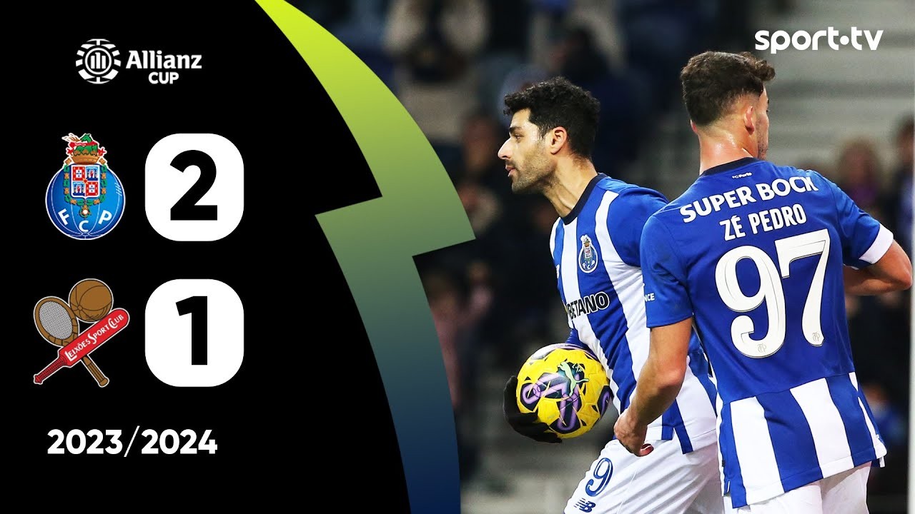 #ไฮไลท์ฟุตบอล [ เอฟซี ปอร์โต้ 2 - 1 ไลซอส ] โปรตุเกส ลีกคัพ 2023/24.12.66