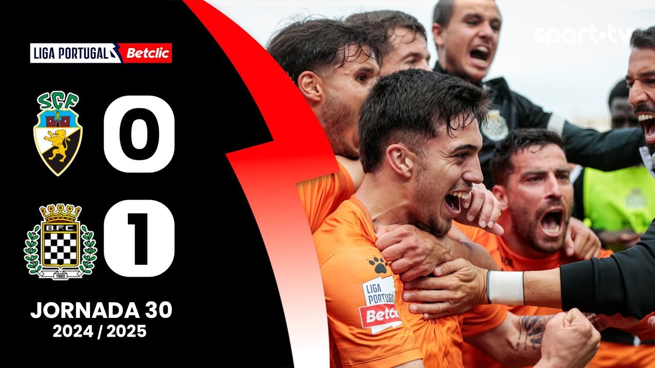 #ไฮไลท์ฟุตบอล [ ฟาเรนเซ่ 0 - 1 เบาวิสต้า ] ลีกา ซาเกรส โปรตุเกส 2025/19.4.68