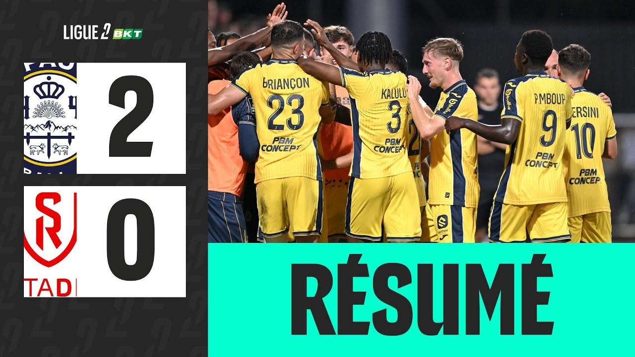 #ไฮไลท์ฟุตบอล [ ปัว เอฟซี 2 - 0 แร็งส์ ] ลีกเดอซ์ ฝรั่งเศส 2025/26.8.68